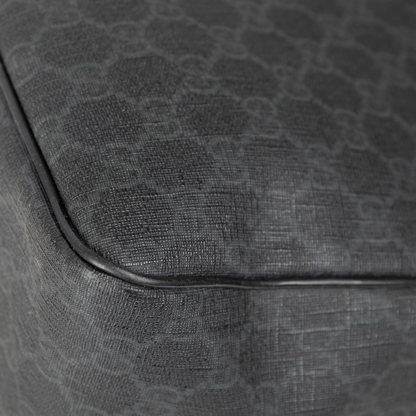 Gucci Black GG Supreme Messenger Bag