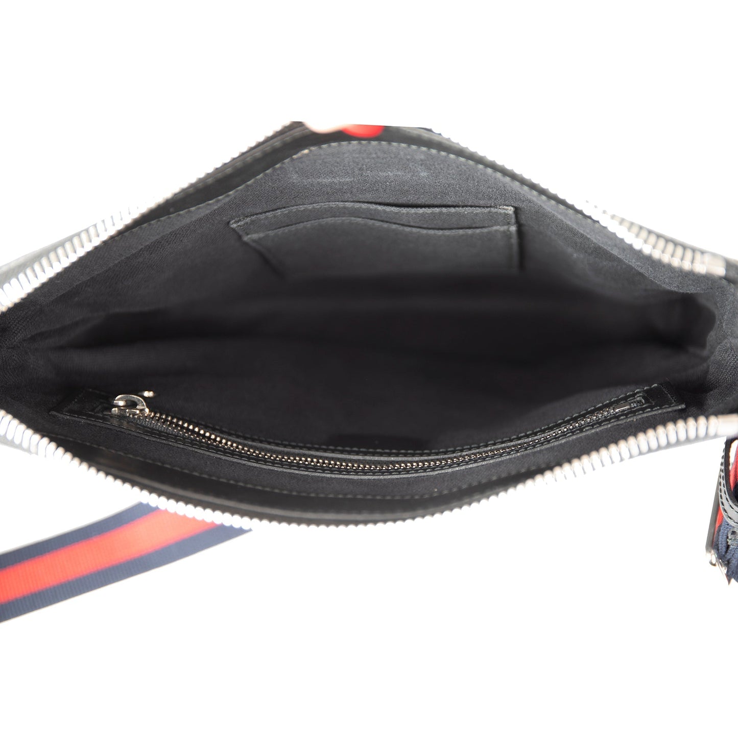 Gucci Black GG Supreme Messenger Bag