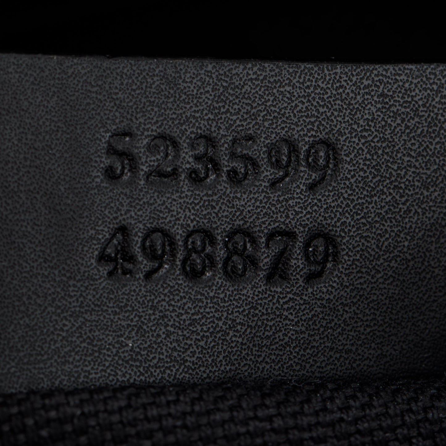 Gucci Black GG Supreme Monogram Web Flat Small Messenger Bag
