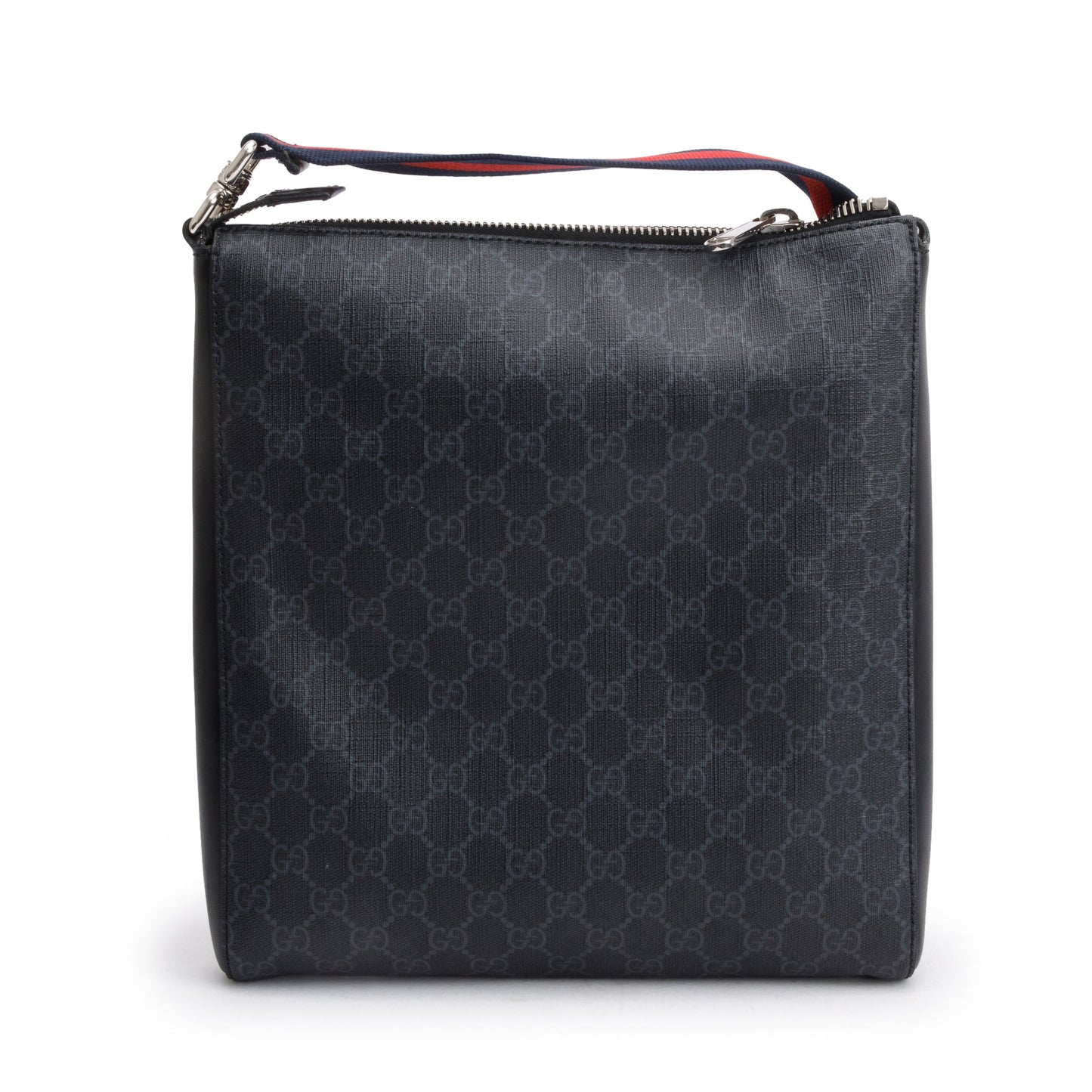 Gucci Black GG Supreme Night Courrier Messenger Bag