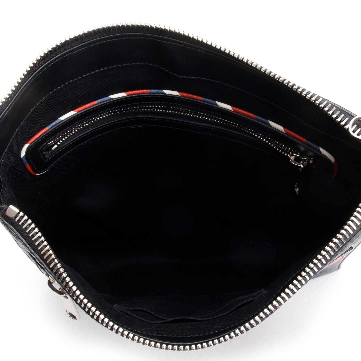 Gucci Black GG Supreme Night Courrier Messenger Bag