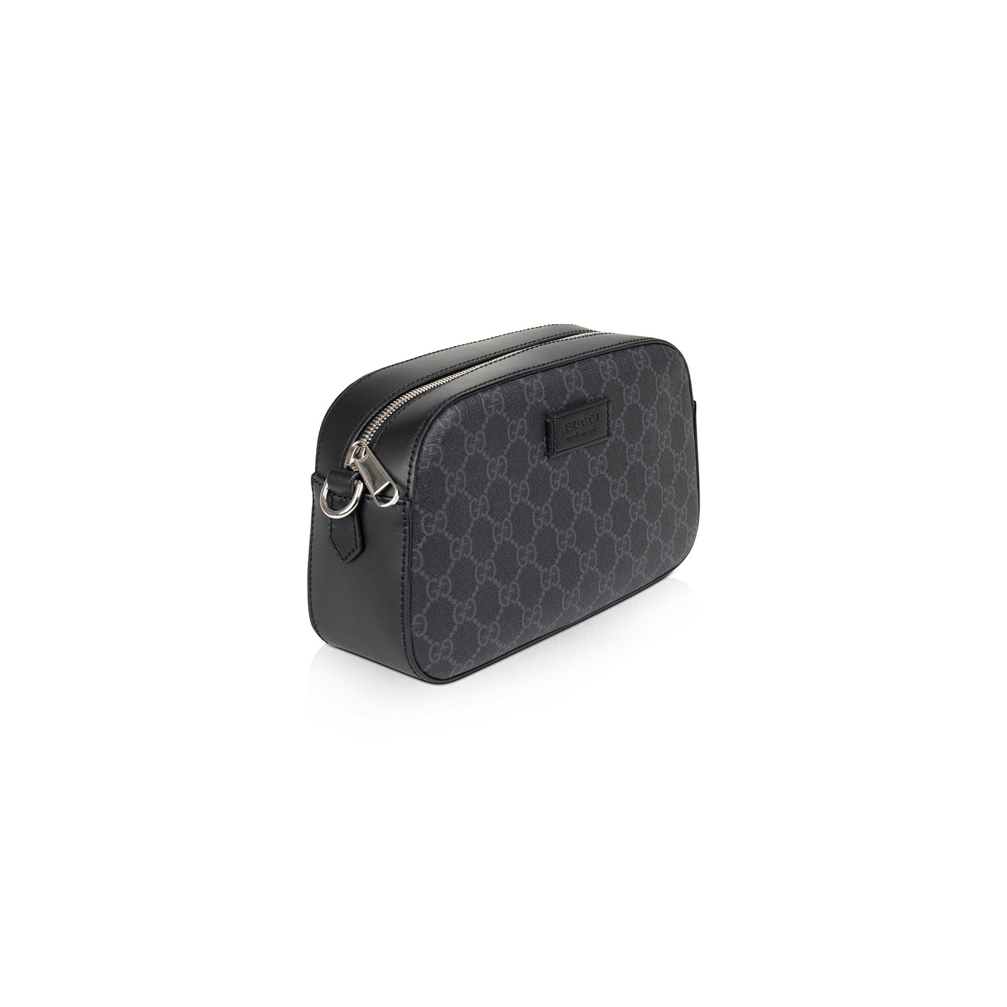 Gucci Black GG Supreme Shoulder Bag