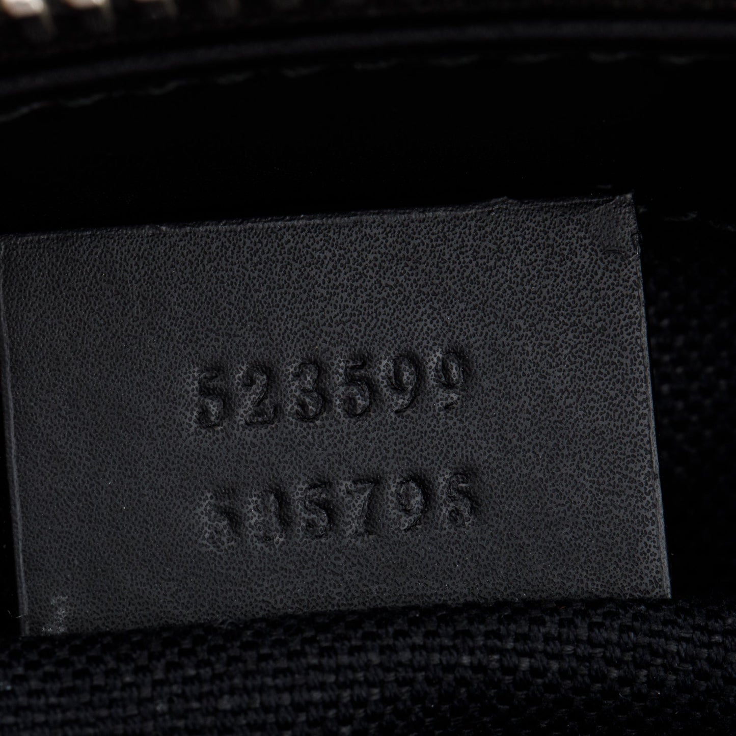 Gucci Black GG Supreme Small Messenger Bag
