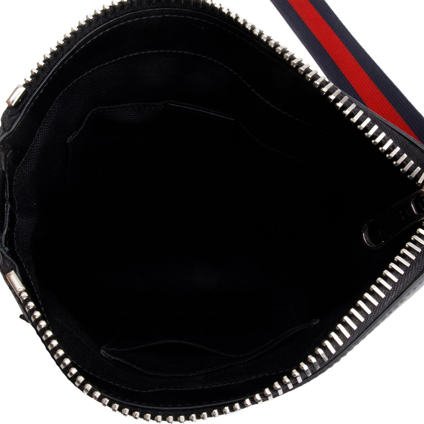 Gucci Black GG Supreme Small Messenger Bag