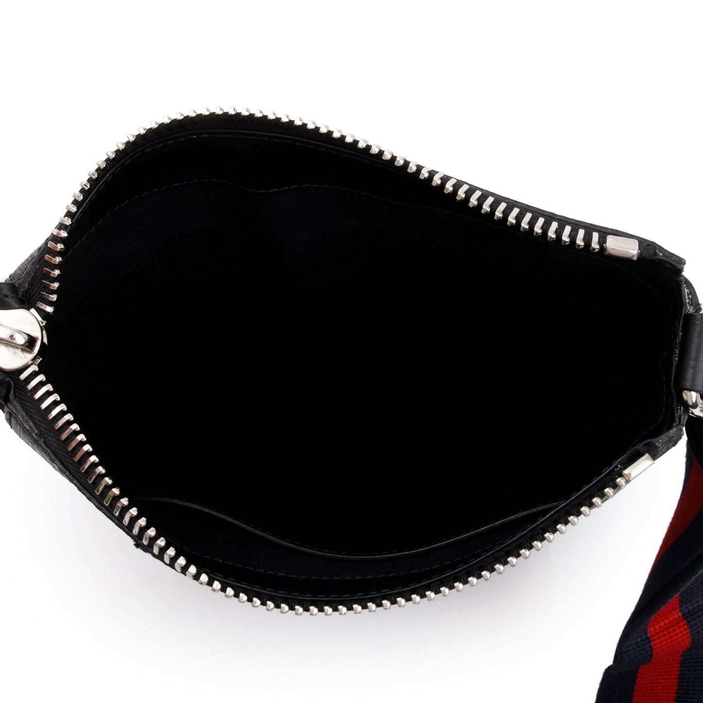 Gucci Black GG Supreme Small Messenger Bag