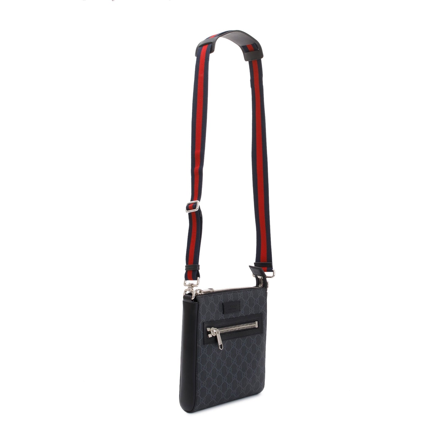 Gucci Black GG Supreme Small Messenger Bag