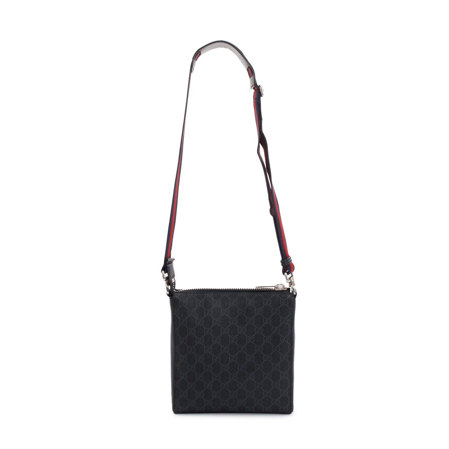 Gucci Black GG Supreme Small Messenger Bag