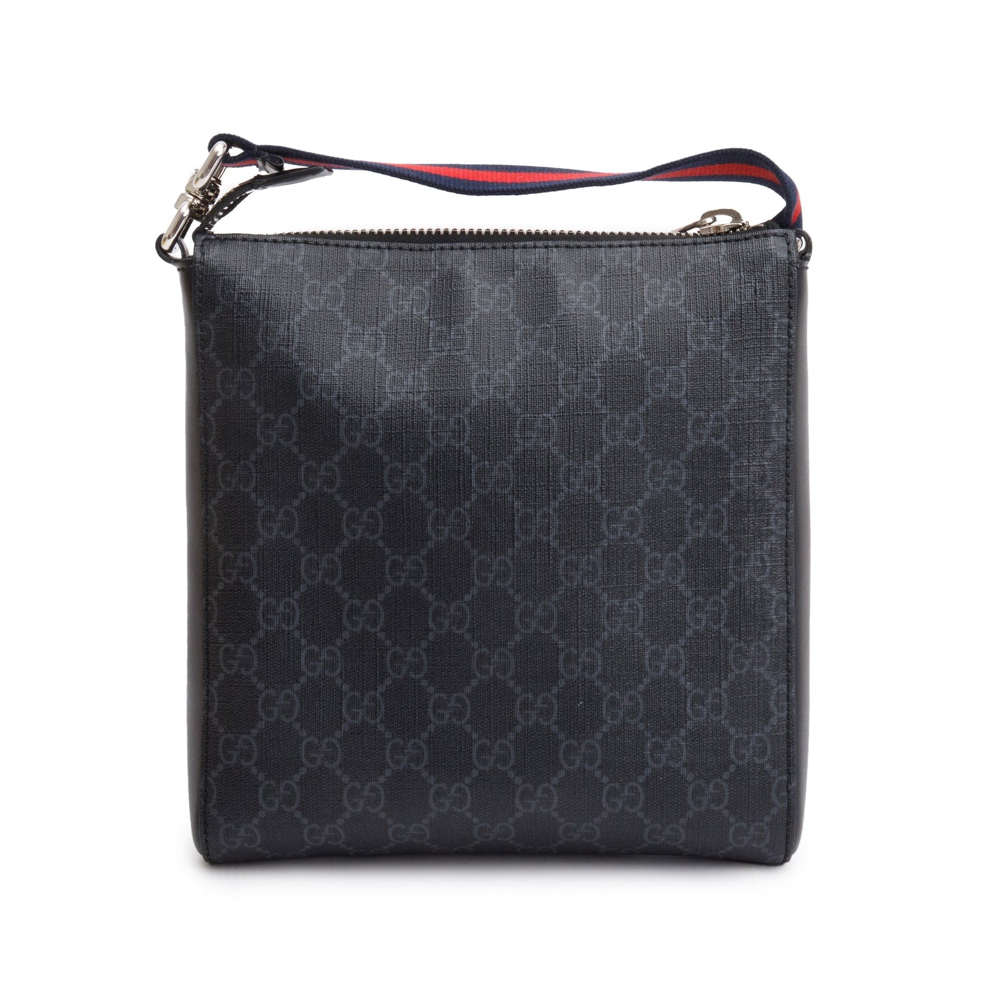 Gucci Black GG Supreme Small Messenger Bag