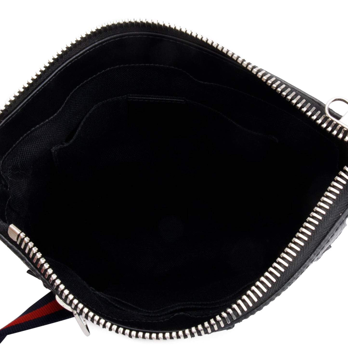 Gucci Black GG Supreme Small Messenger Bag
