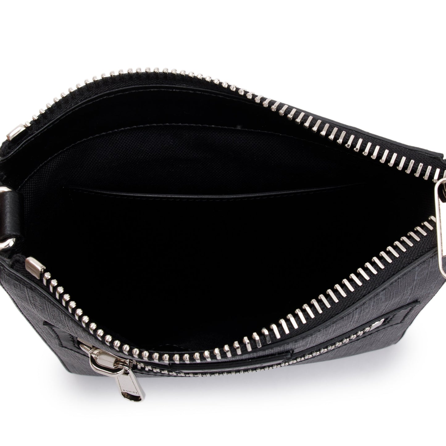 Gucci Black GG Supreme Small Messenger Bag