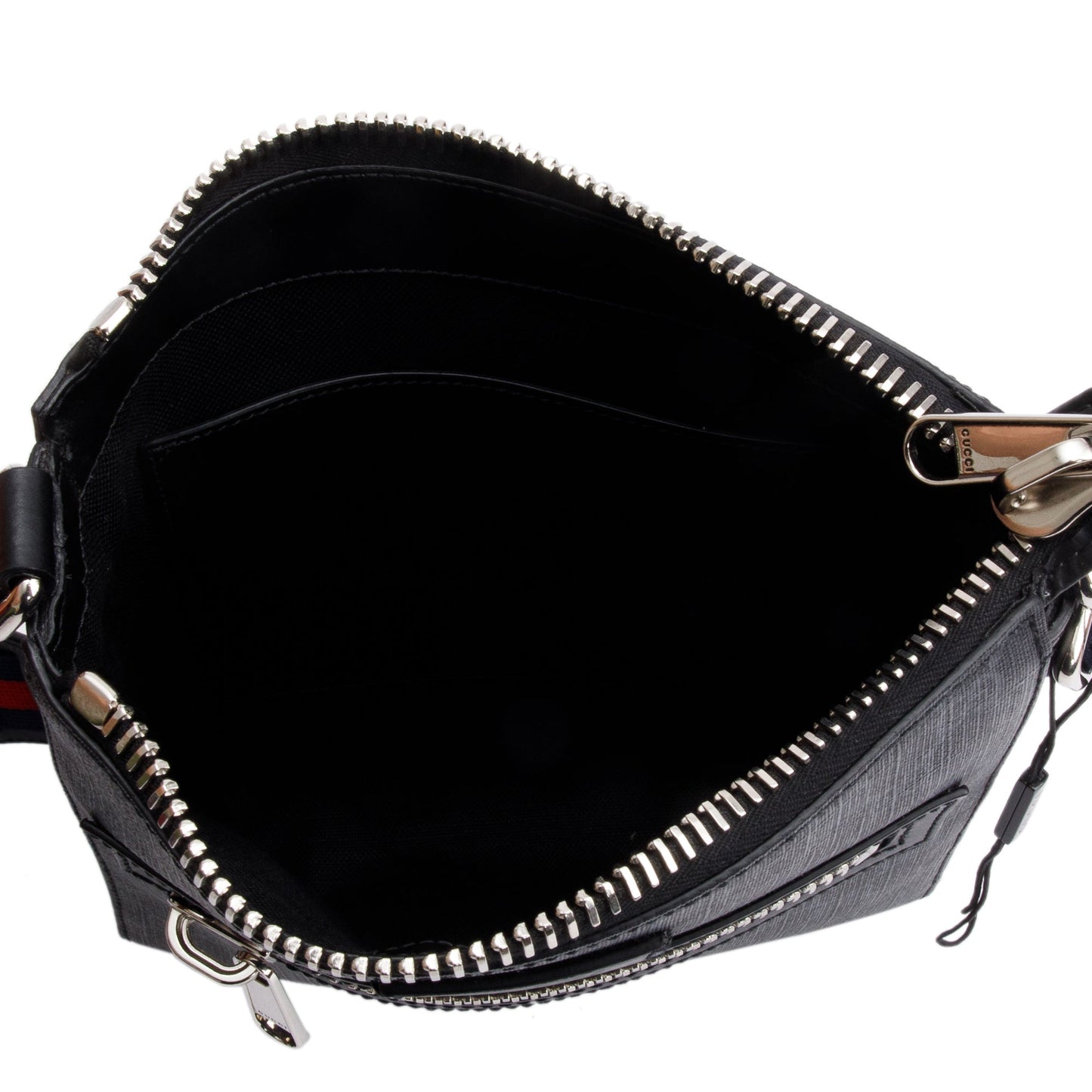 Gucci Black GG Supreme Small Messenger Bag