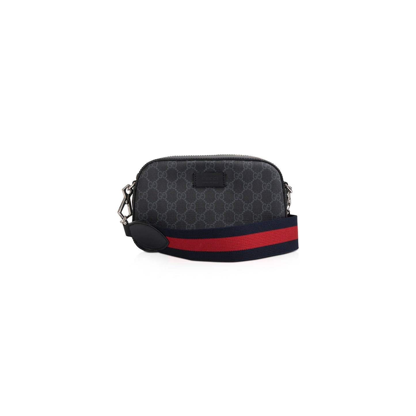 Gucci Black GG Supreme Web Shoulder Bag