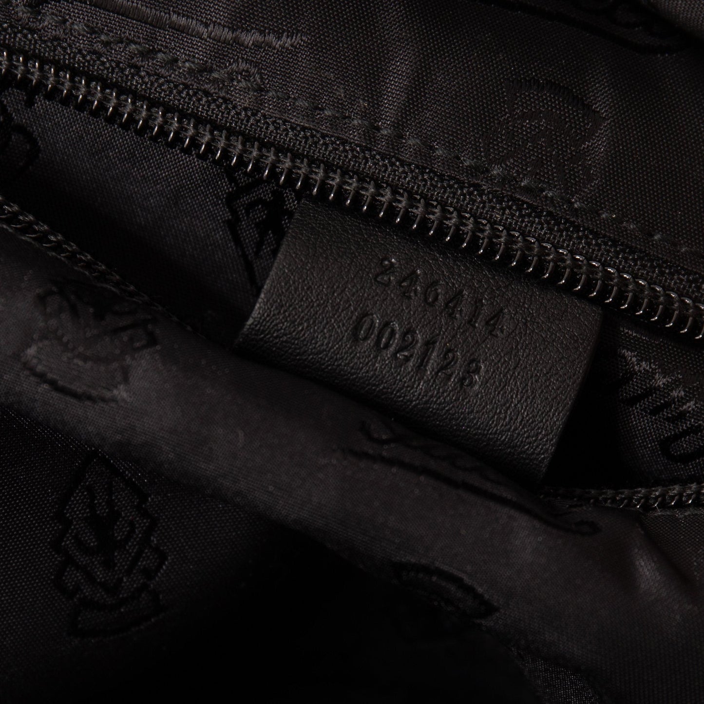 Gucci Black Guccissima Leather Backpack