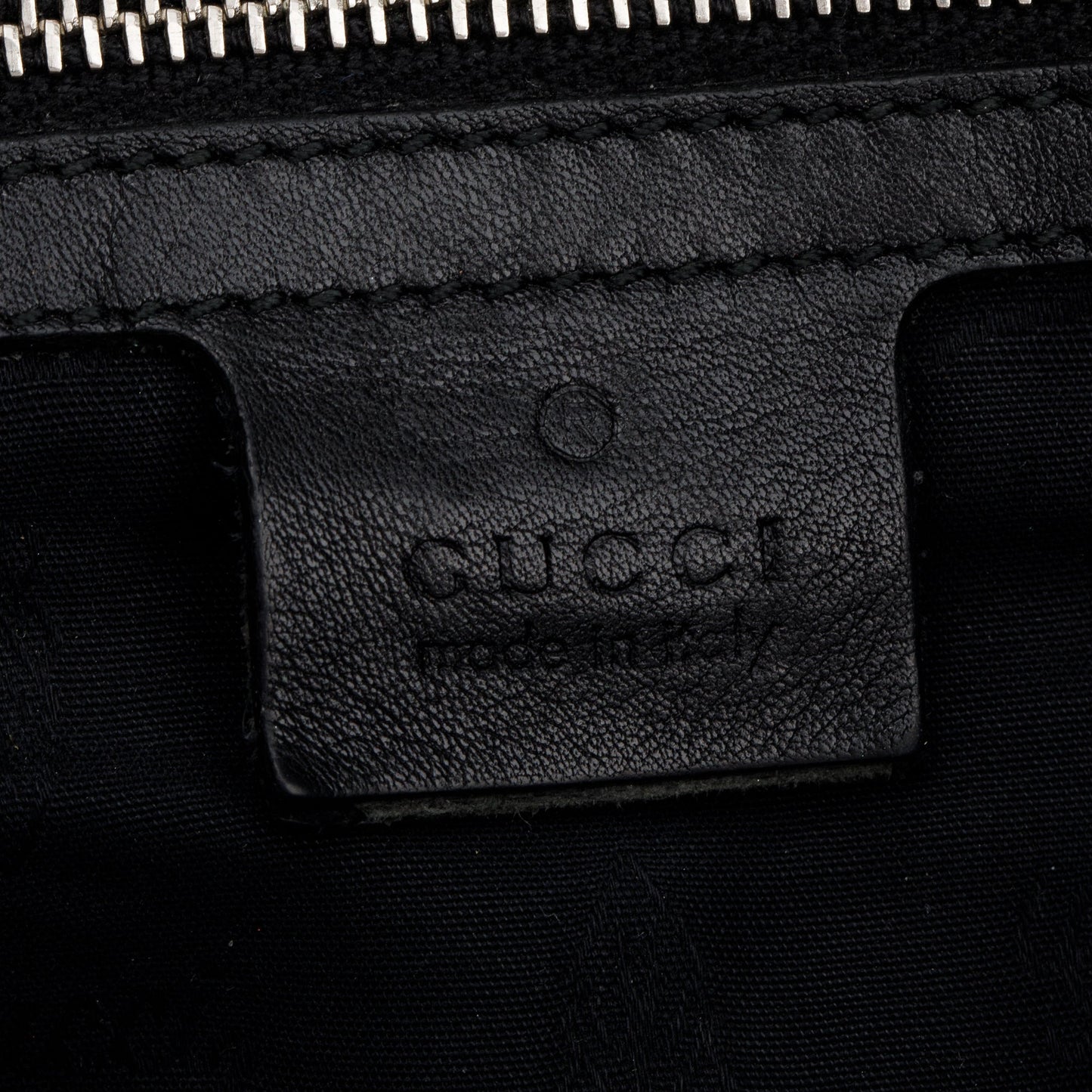 Gucci Black Guccissima Leather GG Twins Large Hobo Bag