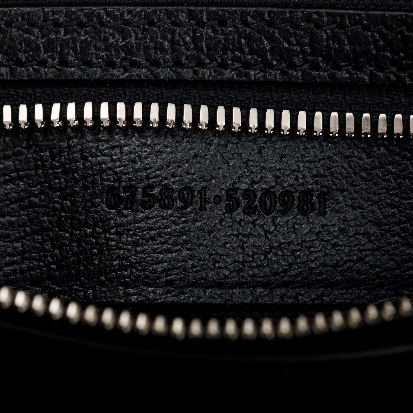 Gucci Black Jumbo GG Canvas Messenger Bag