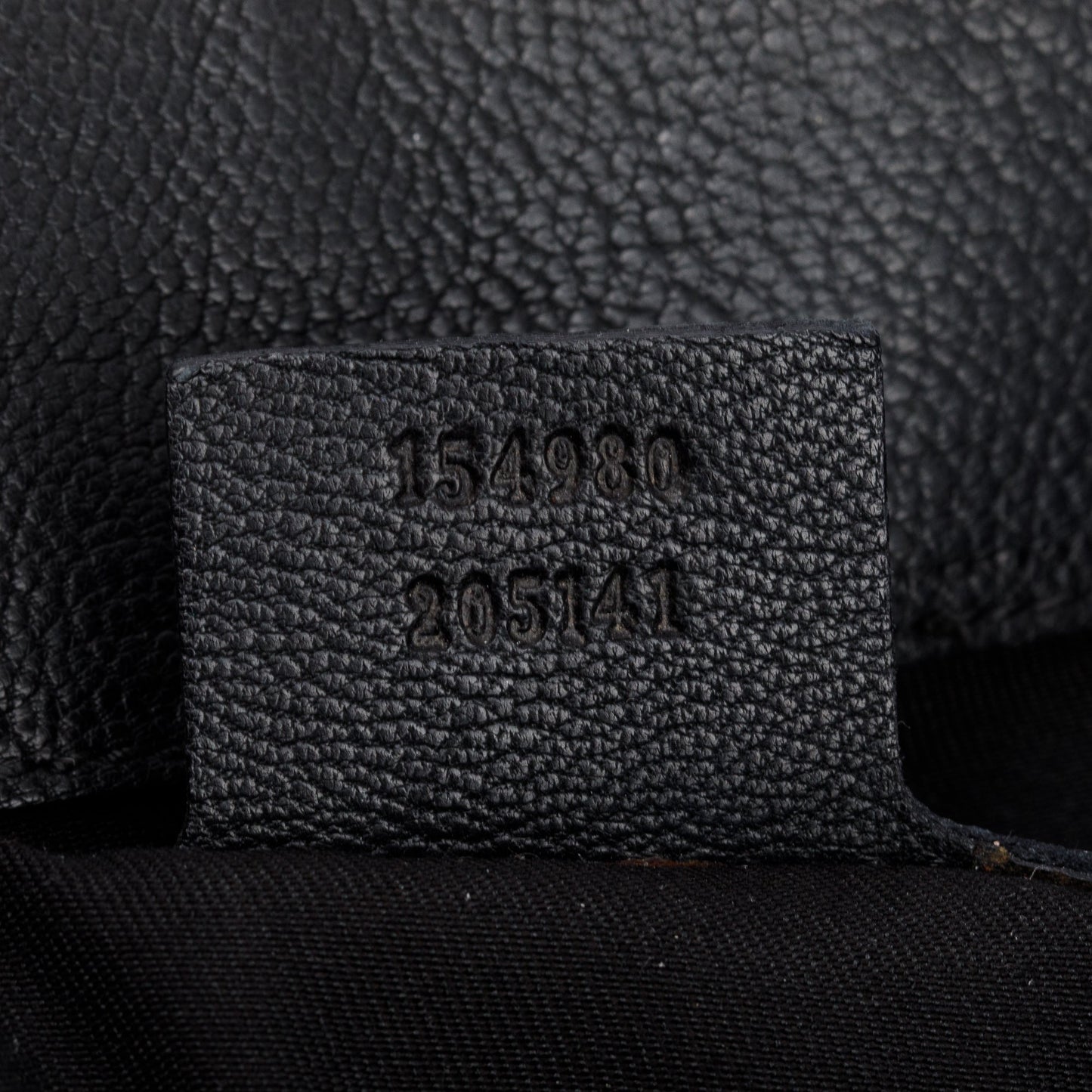 Gucci Black Leather Capri Chain Tote