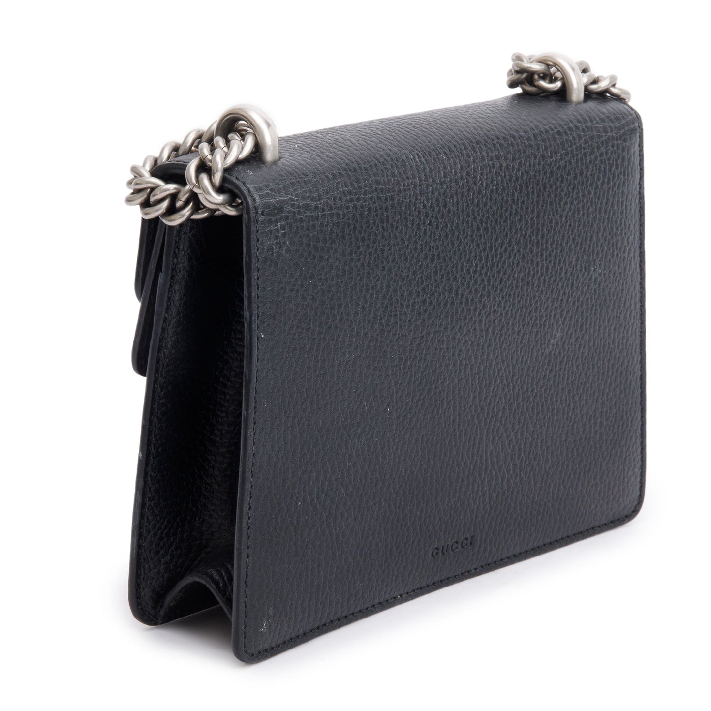 Gucci Black Leather Dionysus Mini Shoulder Bag
