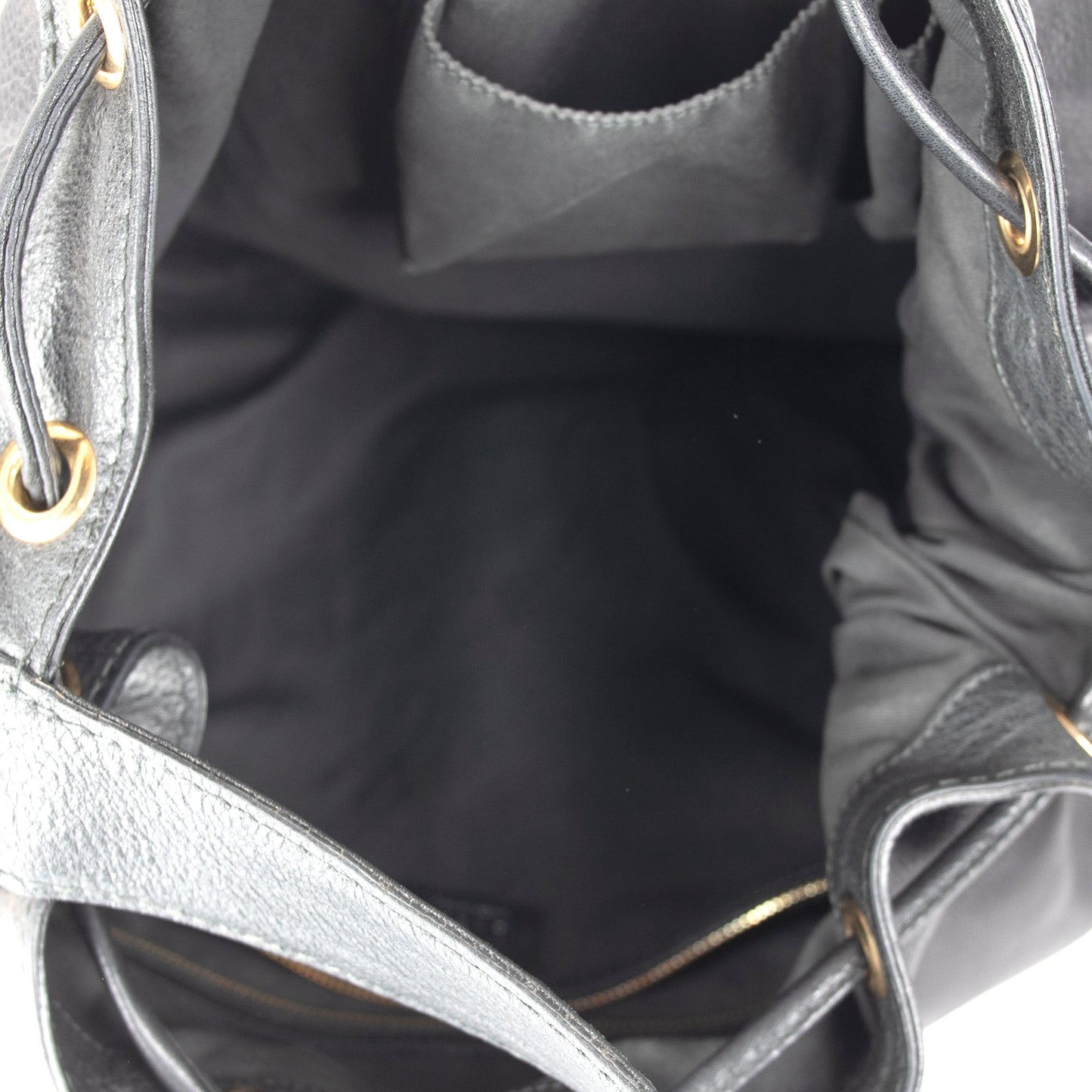 Gucci Black Leather Medium Icon Hobo Bag