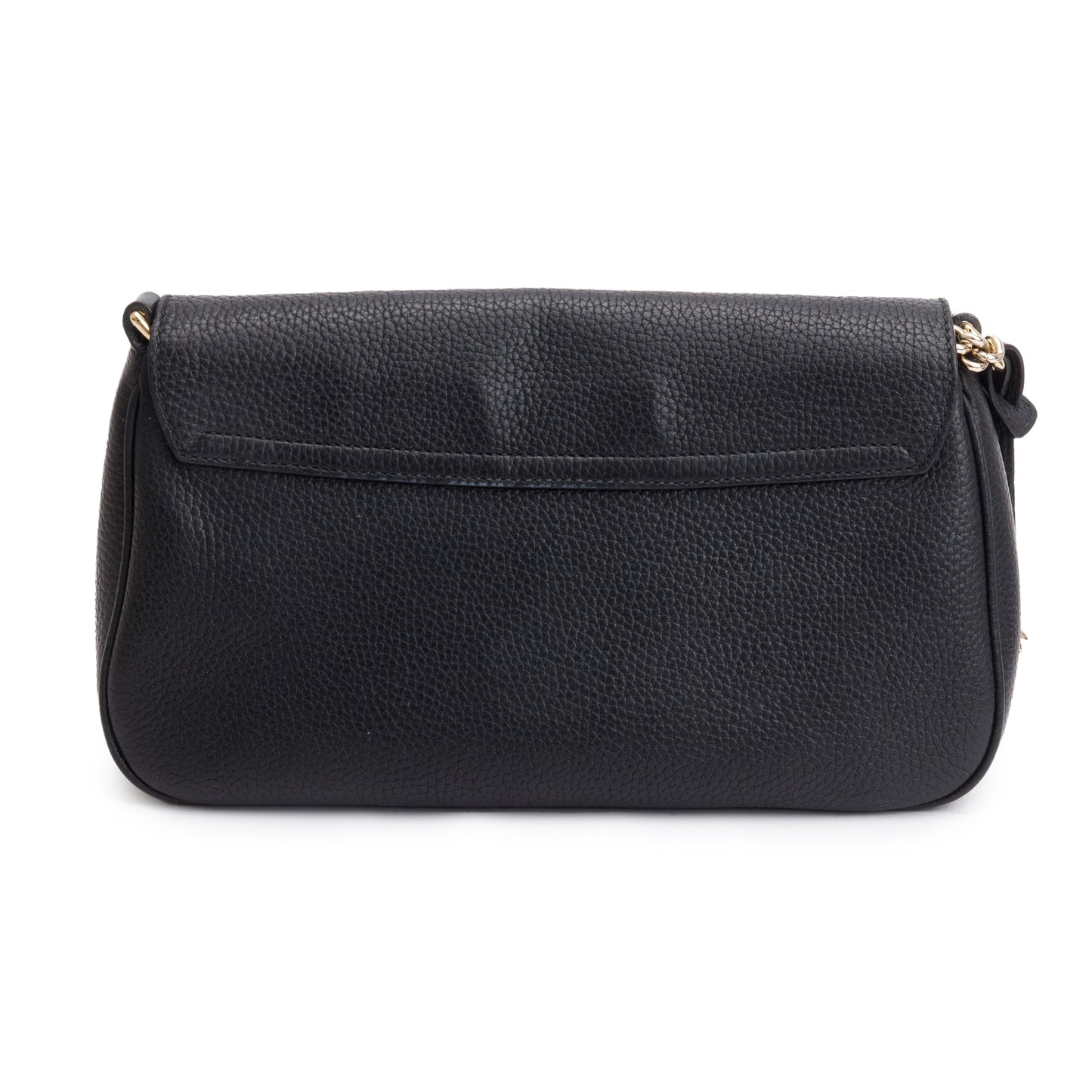 Gucci Black Leather Medium Soho Chain Crossbody Bag