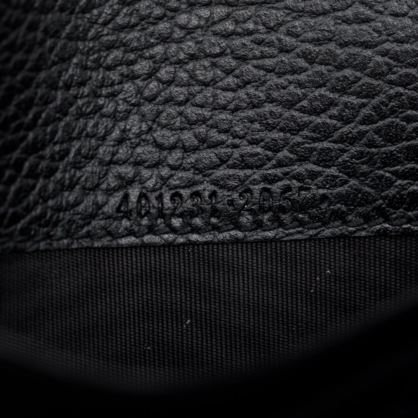 Gucci Black Leather Mini Dionysus Chain Wallet