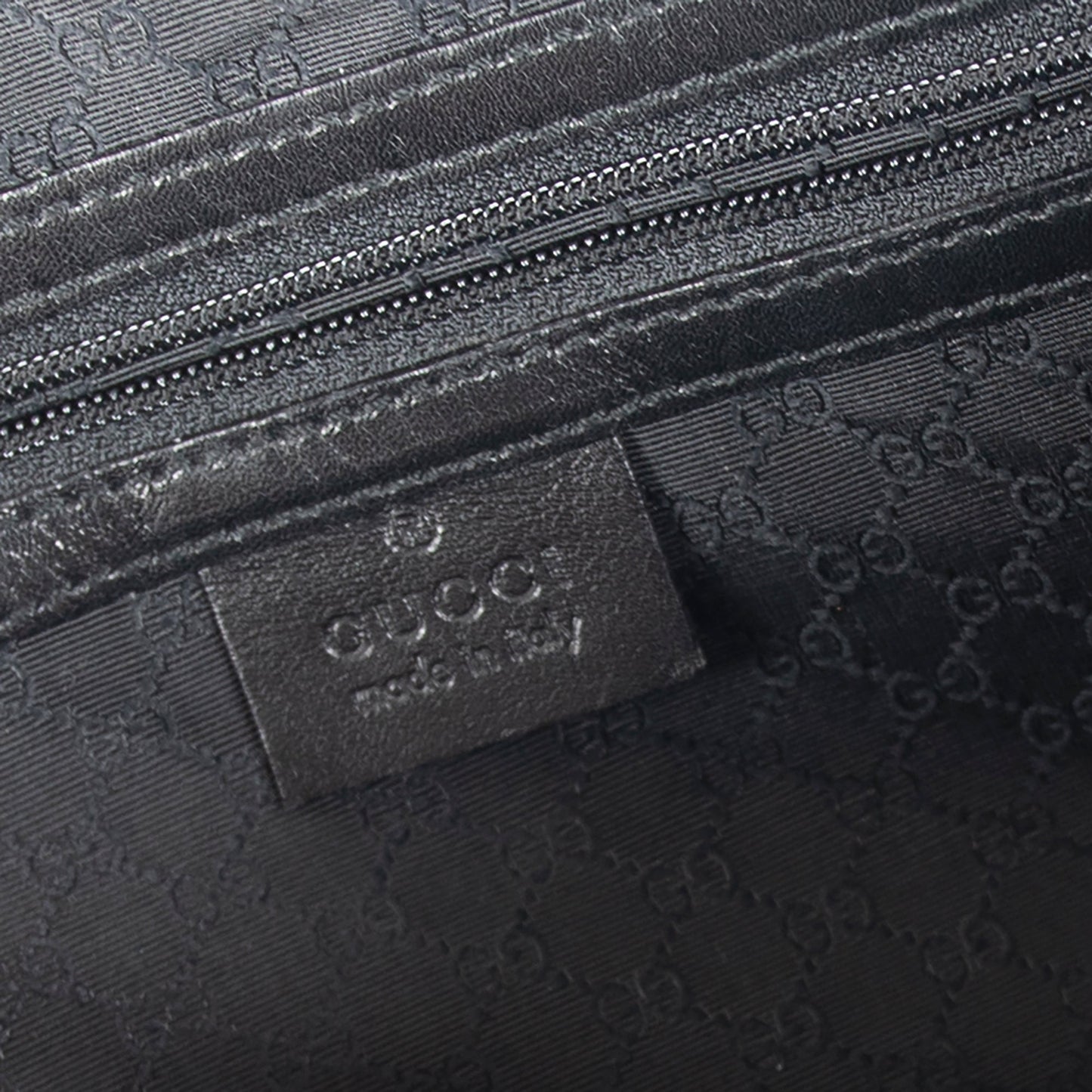 Gucci Black Leather Shoulder Bag