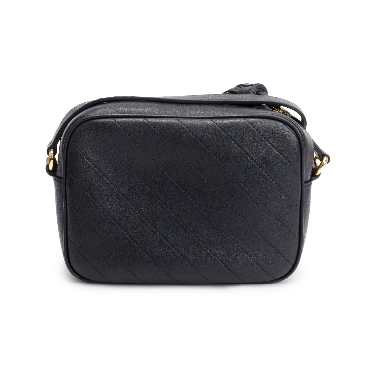 Gucci Black Leather Small Blondie Shoulder Bag