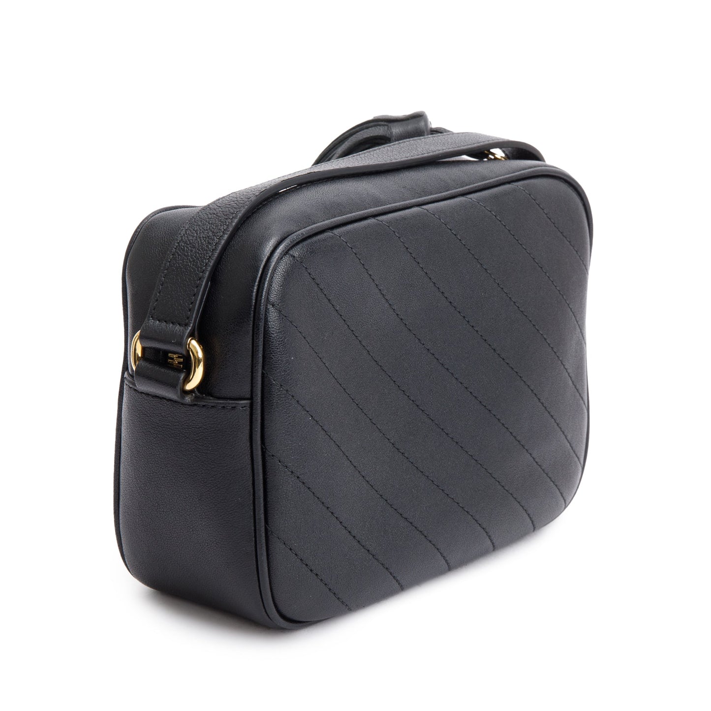 Gucci Black Leather Small Blondie Shoulder Bag