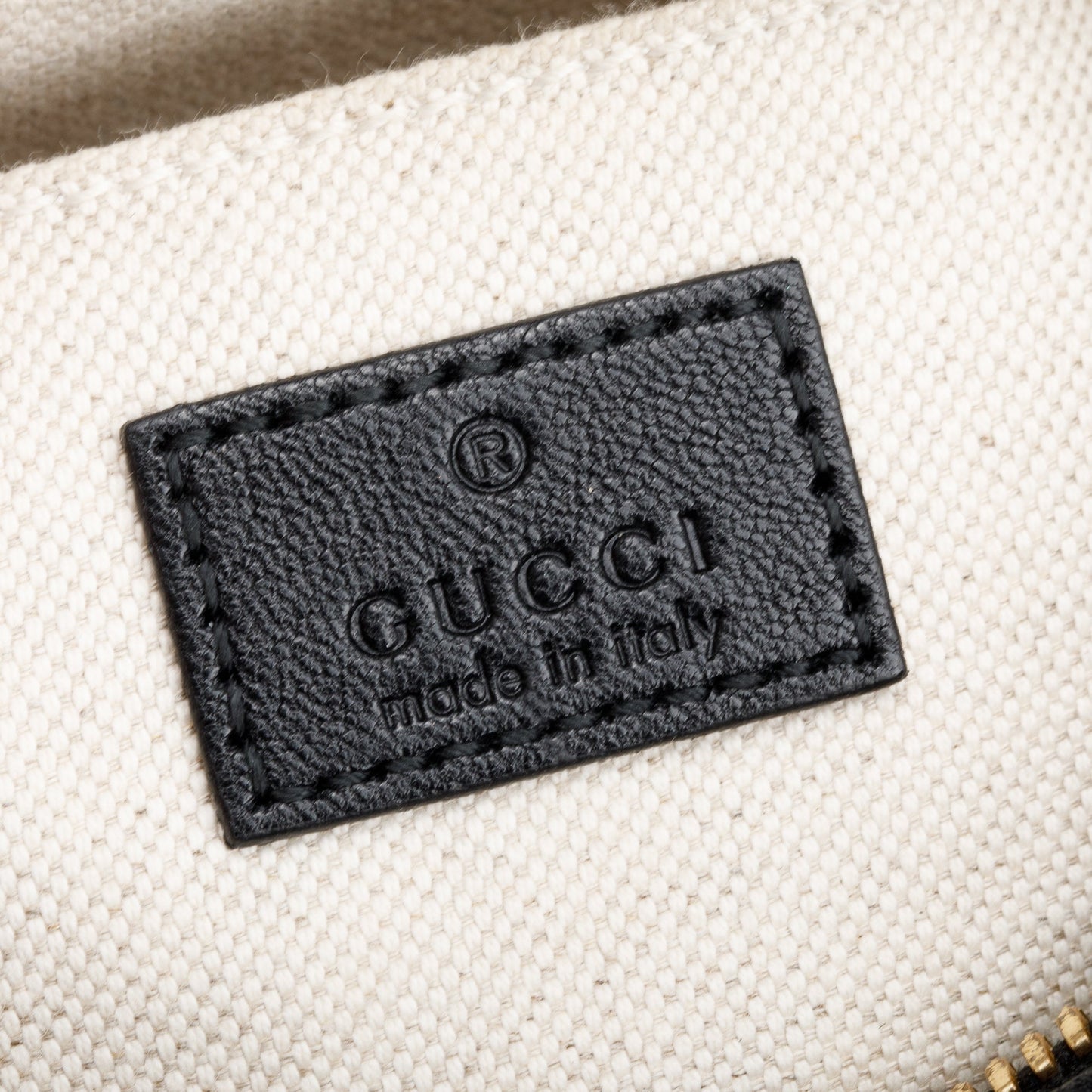 Gucci Black Leather Small Blondie Shoulder Bag