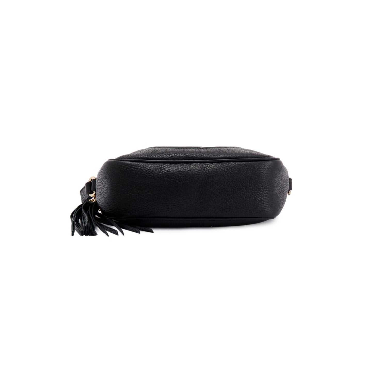 Gucci Black Leather Small Soho Disco Bag