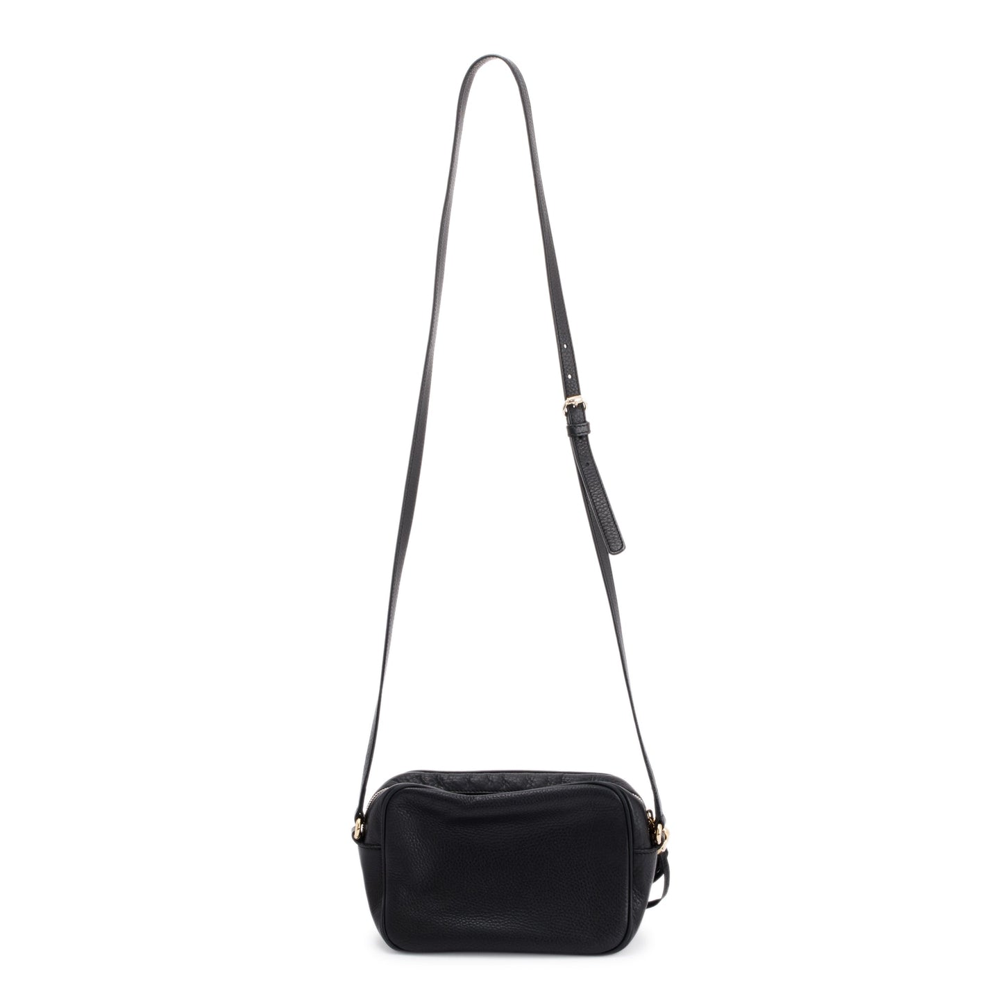 Gucci Black Leather Small Soho Disco Bag