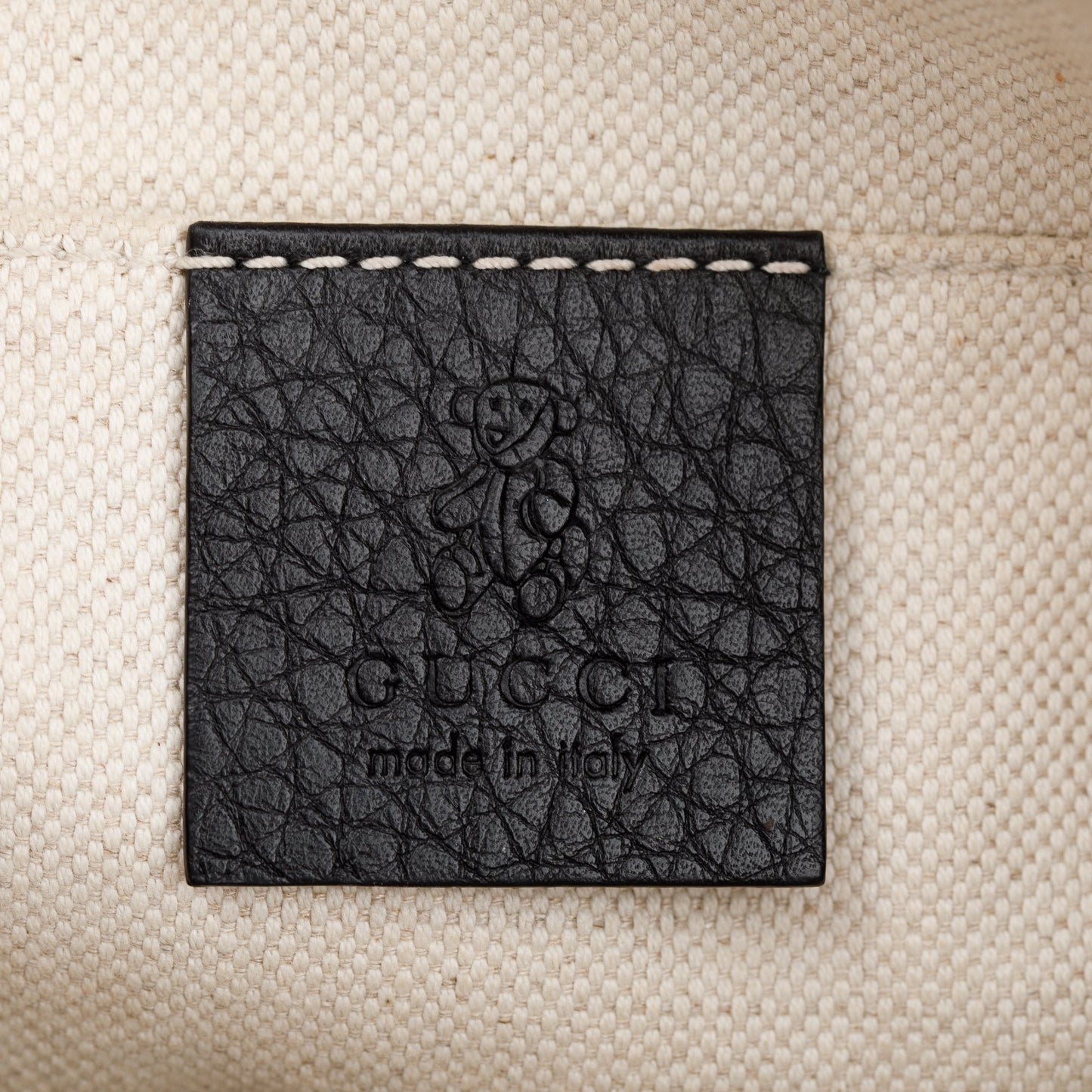 Gucci Black Leather Soho Kids Shoulder Bag