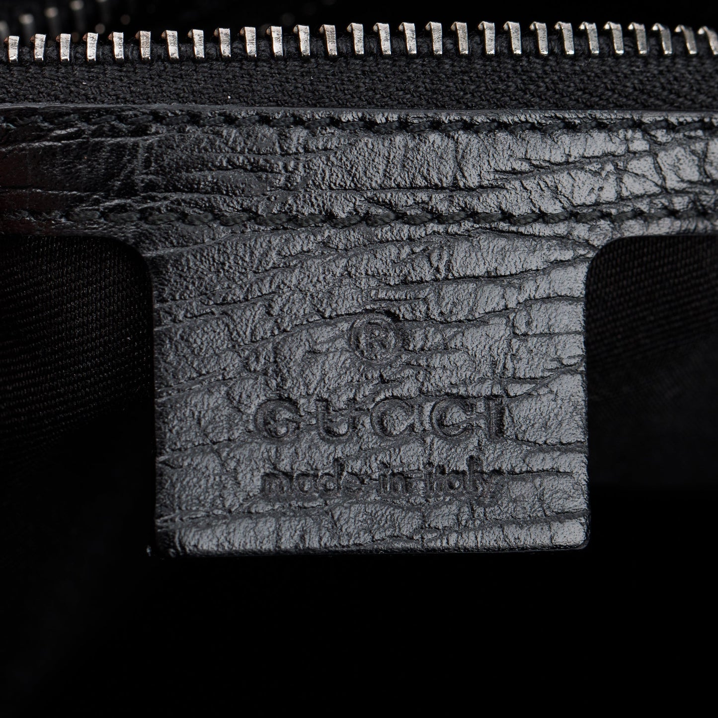 Gucci Black Medium GG Canvas Horsebit Hobo