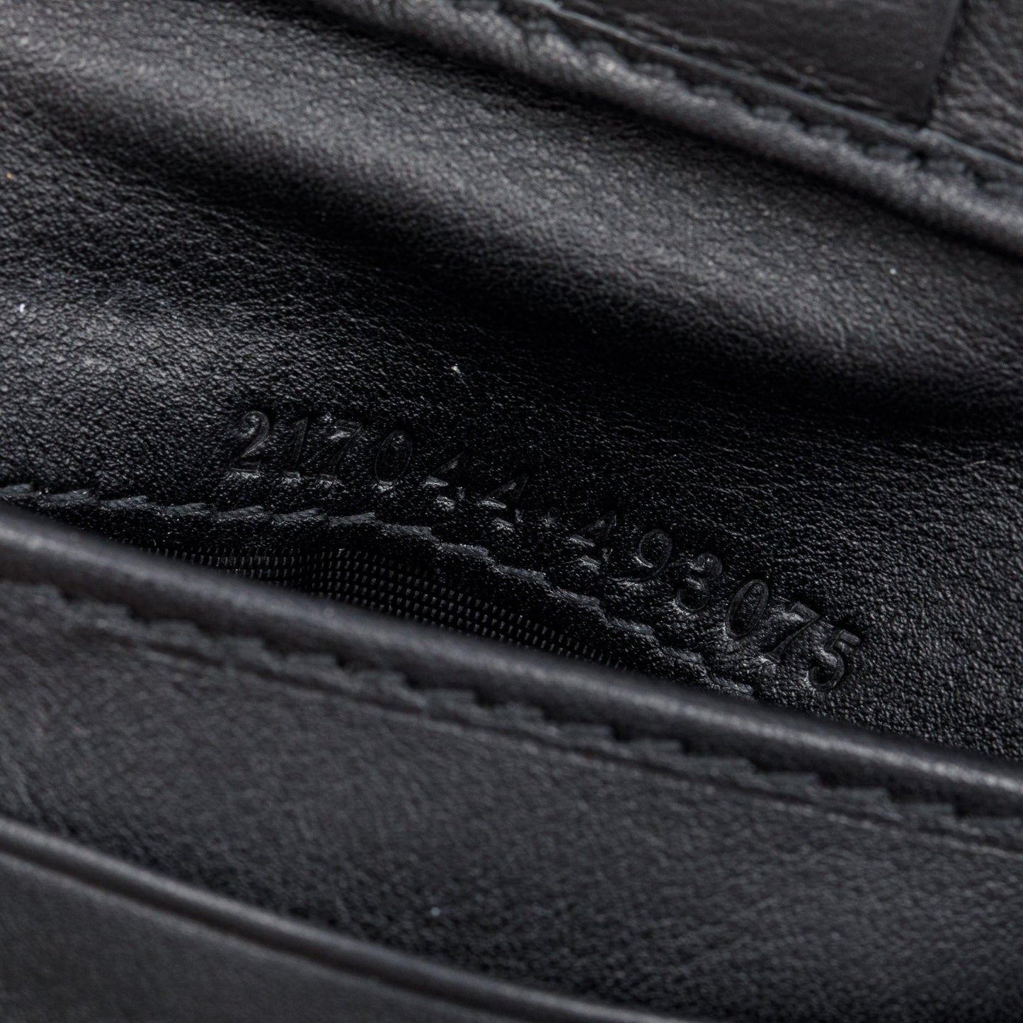 Gucci Black Microguccissima Leather Bifold Wallet