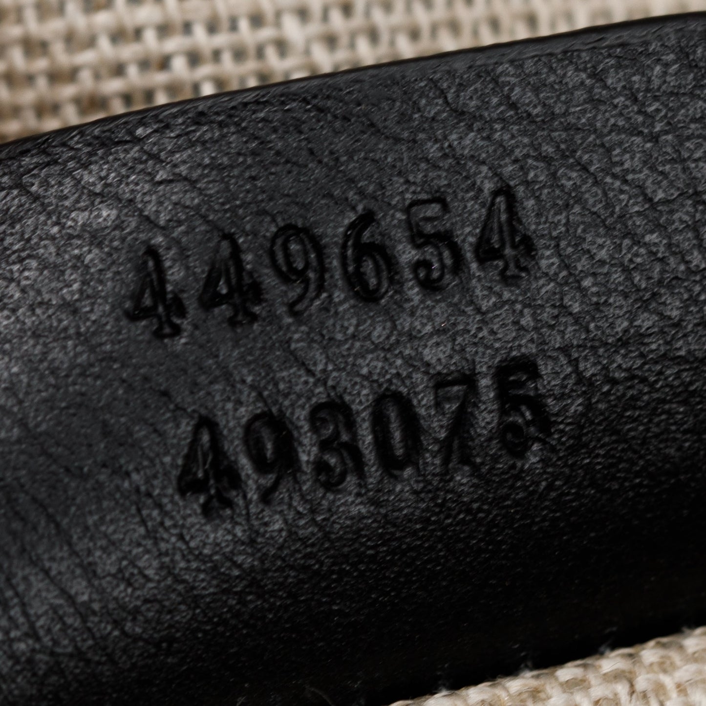 Gucci Black Microguccissima Leather Mini Dome Crossbody