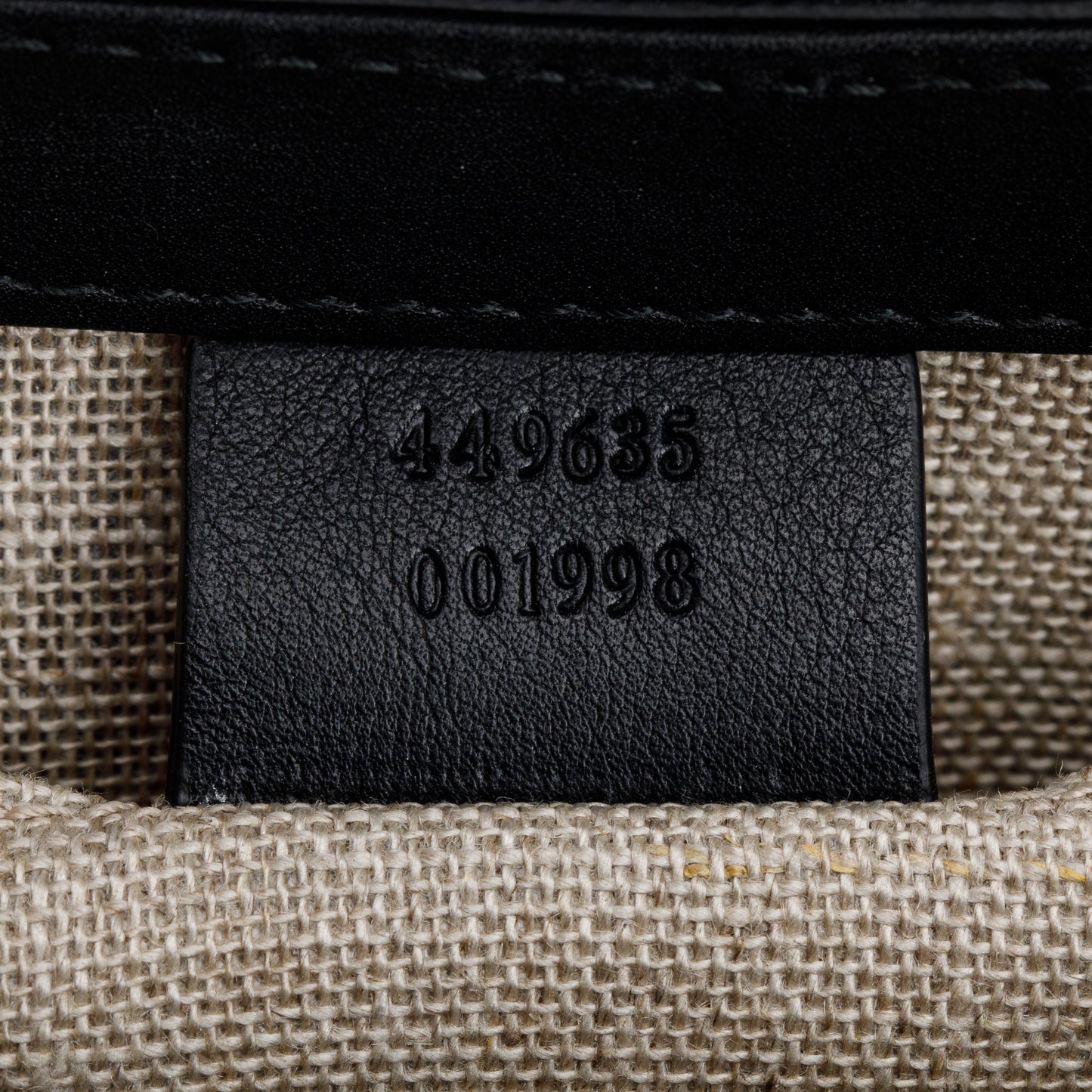 Gucci Black Microguccissima Medium Emily Chain Shoulder Bag