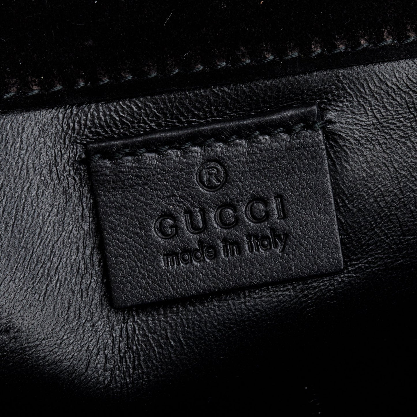 Gucci Black Microguccissima Patent Leather Broadway Clutch