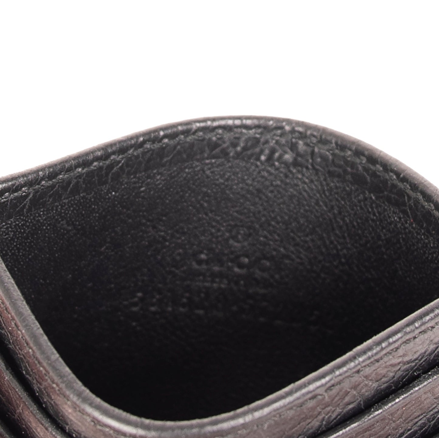 Gucci Black Morpheus Interlocking G Logo Card Holder