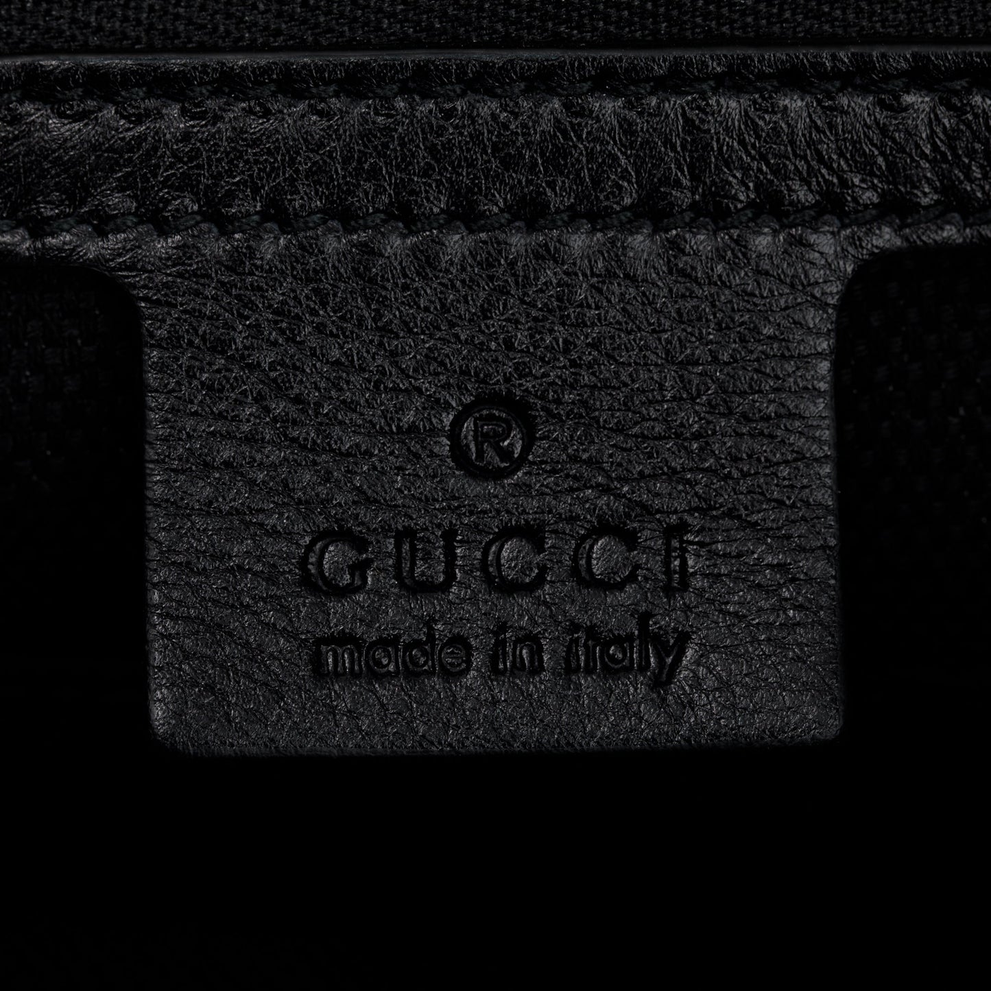 Gucci Black Patent Leather Medium Soho Chain Crossbody Bag