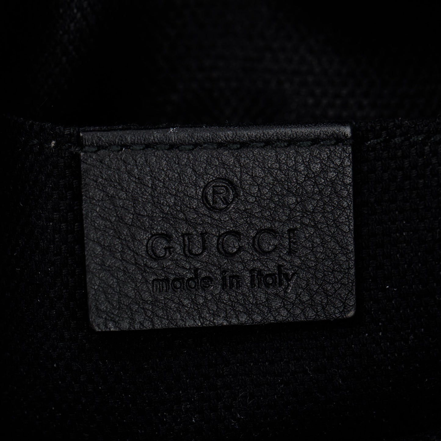 Gucci Black Patent Leather Mini Soho Chain Crossbody Bag