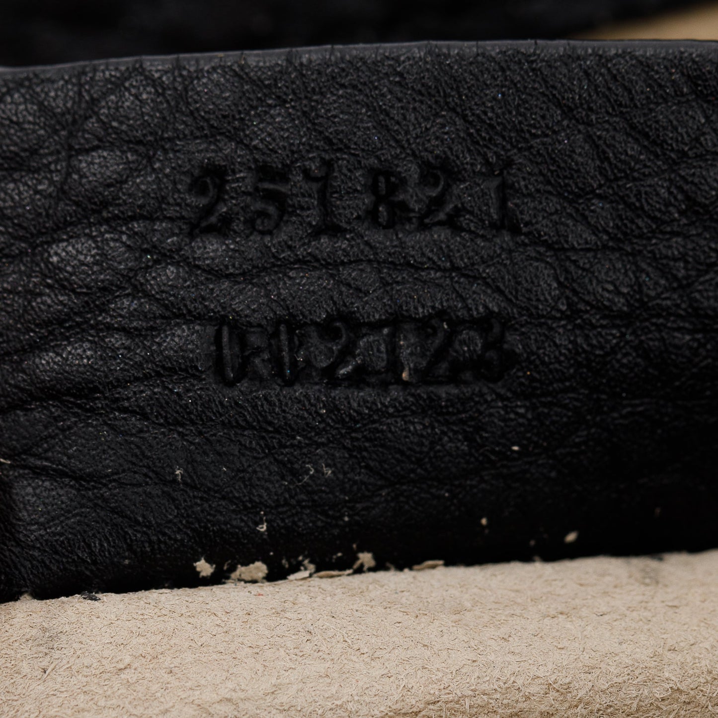 Gucci Black Pebbled Calfskin Leather Small 1973 Chain Shoulder Bag