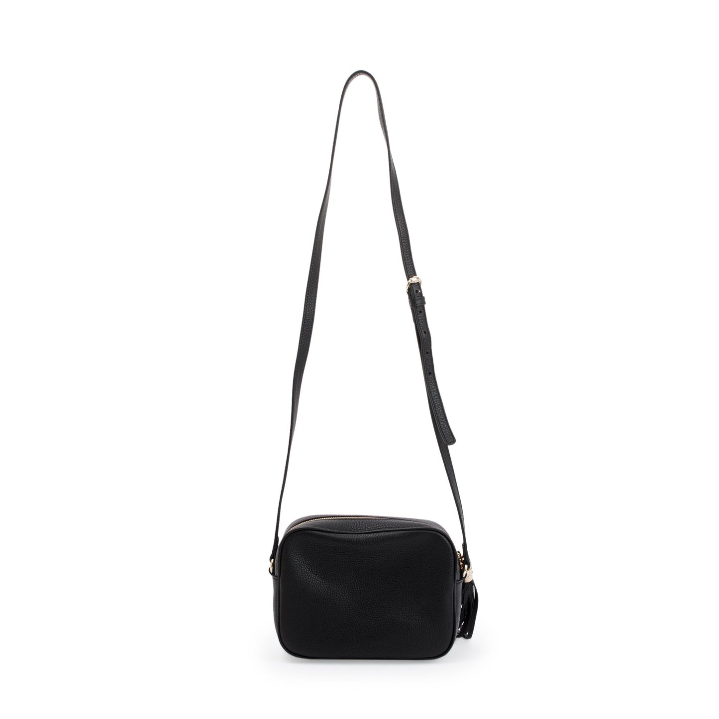 Gucci Black Pebbled Calfskin Leather Small Soho Disco Bag