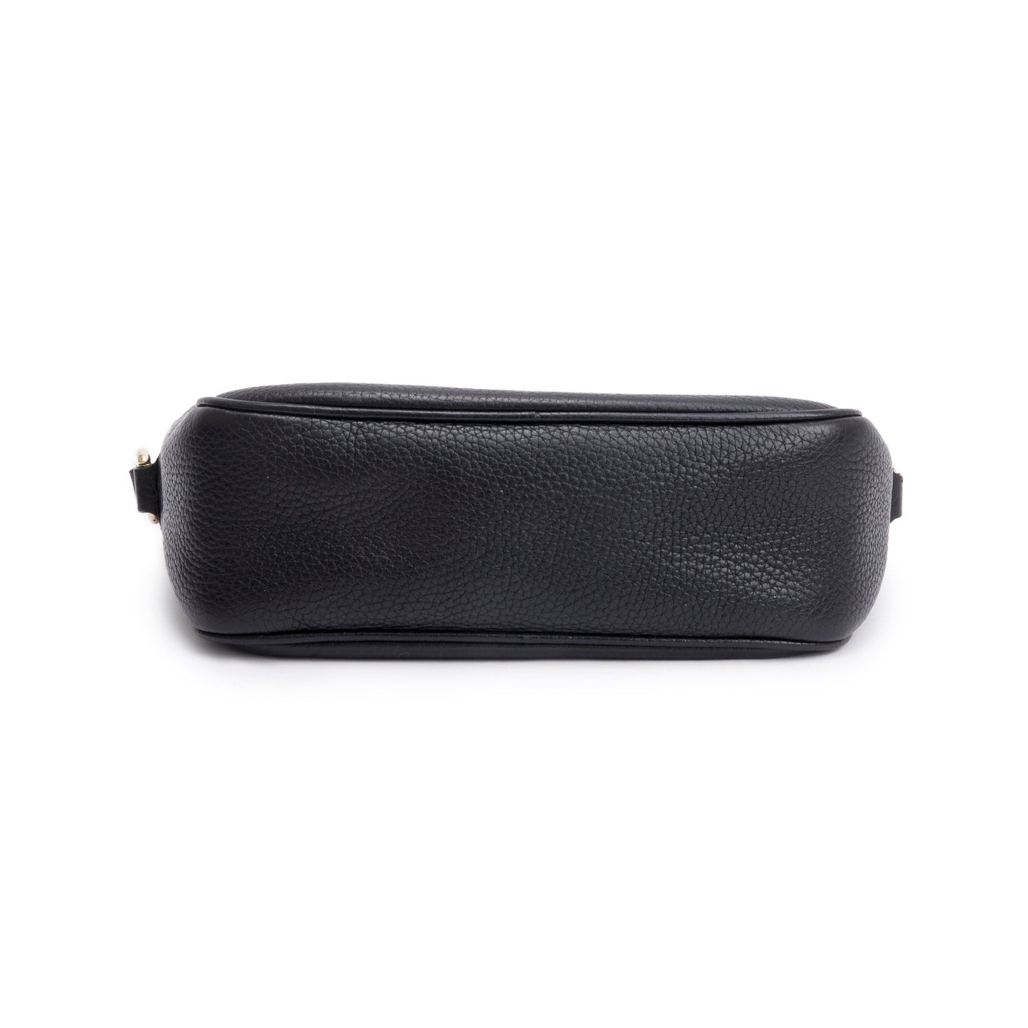 Gucci Black Pebbled Calfskin Leather Small Soho Disco Bag