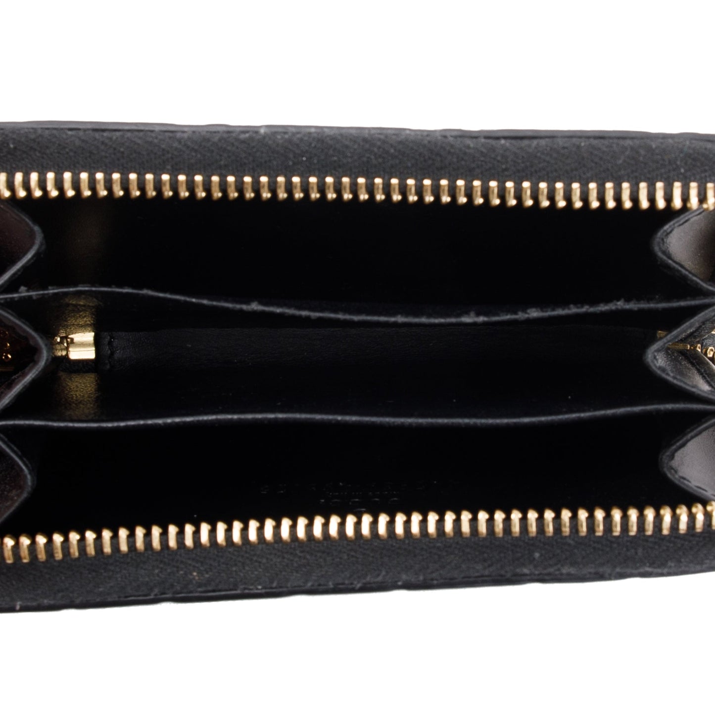 Gucci Black Signature Leather Card Case