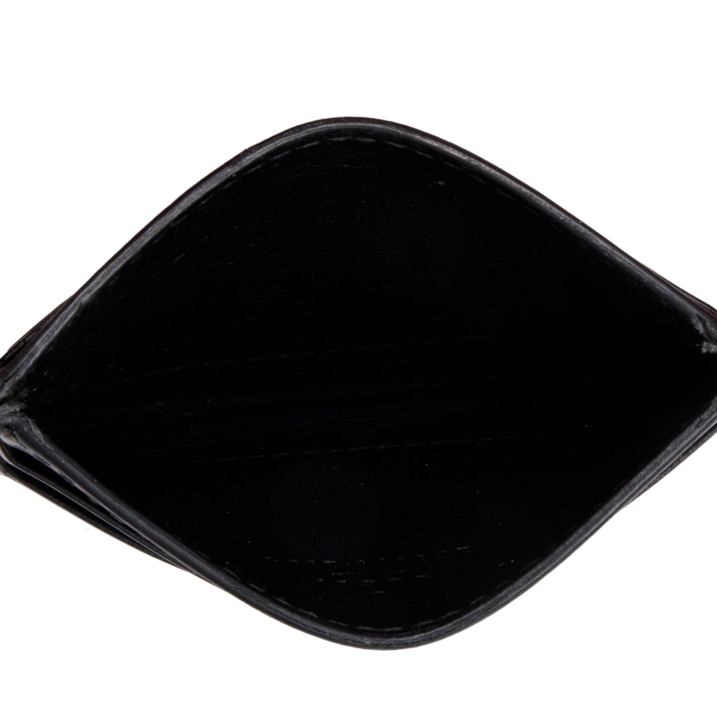 Gucci Black Signature Leather Card Holder