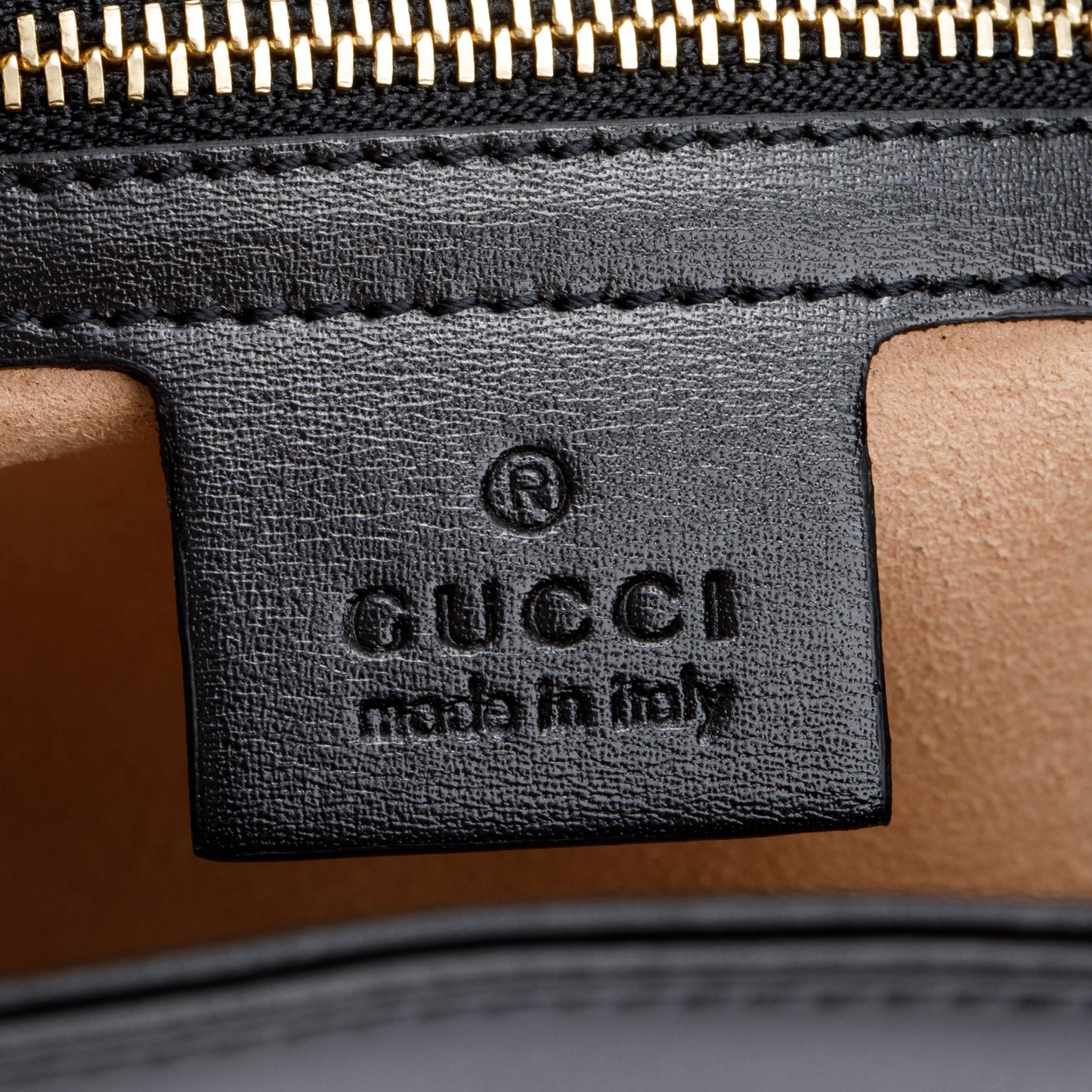 Gucci Black Smooth Leather Jackie 1961 Medium Shoulder Bag