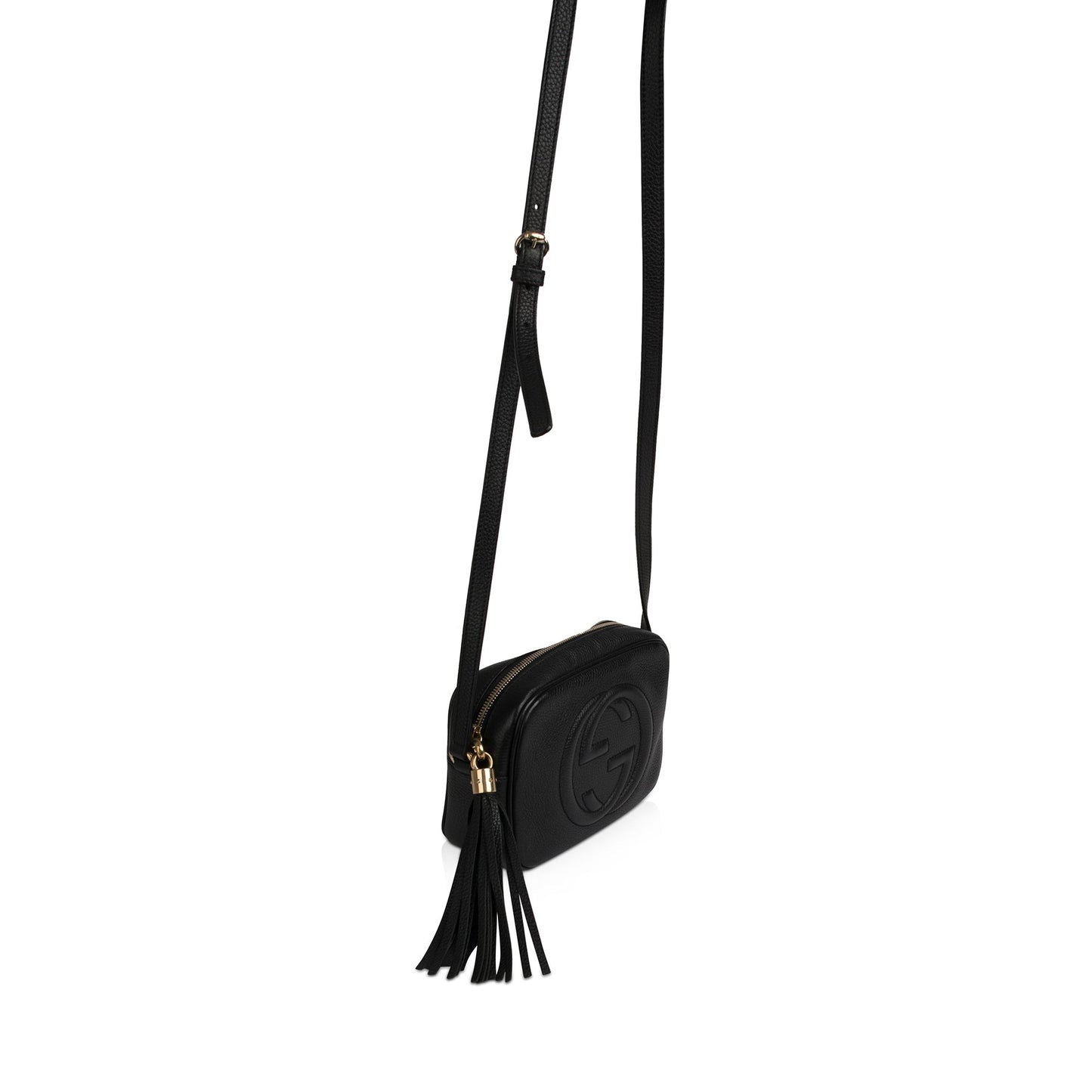 Gucci Black Soho Small Leather Disco Bag