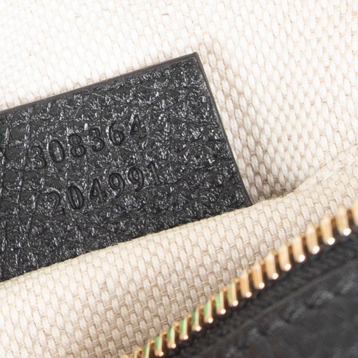 Gucci Black Soho Small Leather Disco Bag