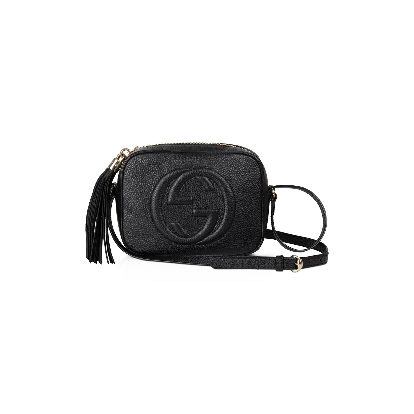Gucci Black Soho Small Leather Disco Bag