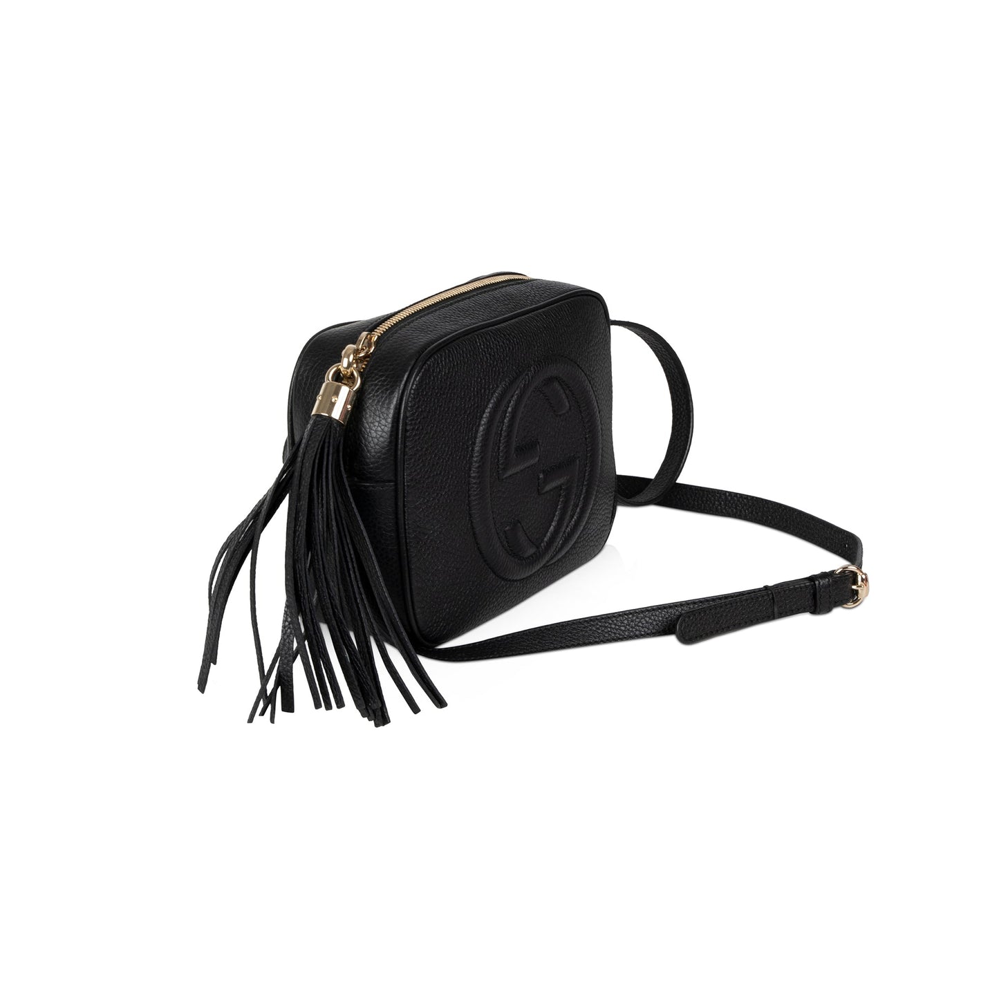 Gucci Black Soho Small Leather Disco Bag