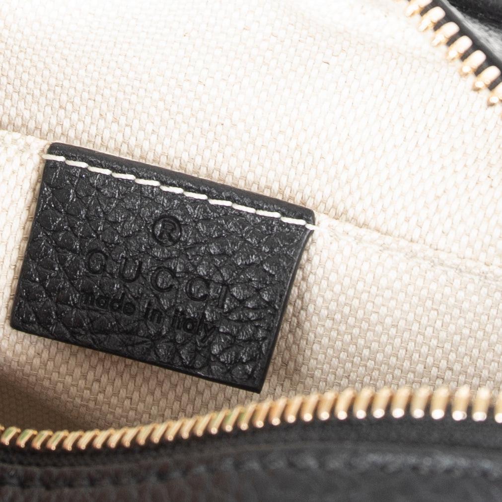 Gucci Black Soho Small Leather Disco Bag